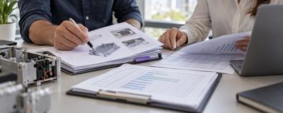 Análise financeira de projeto de inovação para estruturação e captação de recursos em instrumentos de financiamento e fomento.