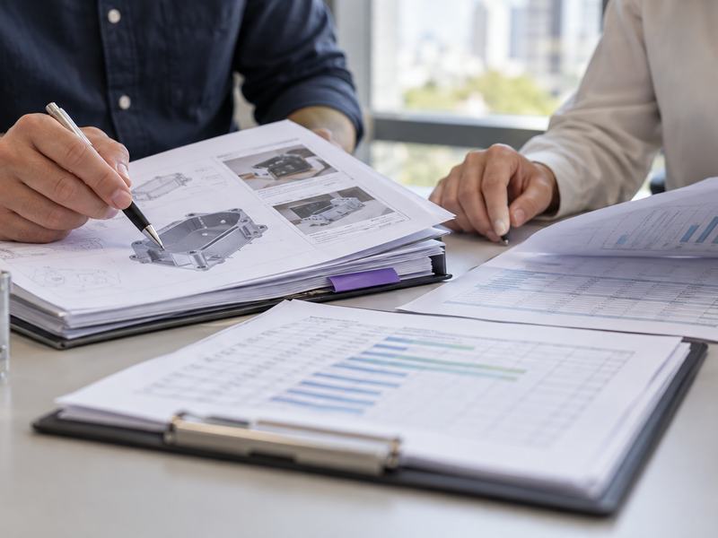 Análise financeira de projeto de inovação para estruturação e captação de recursos em instrumentos de financiamento e fomento.